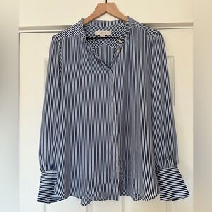 Women’s LOFT striped blouse